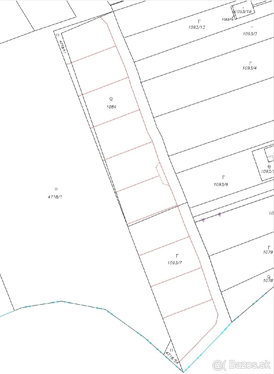 Papradno stavebné pozemky 7372m2 aj po častiach - 2