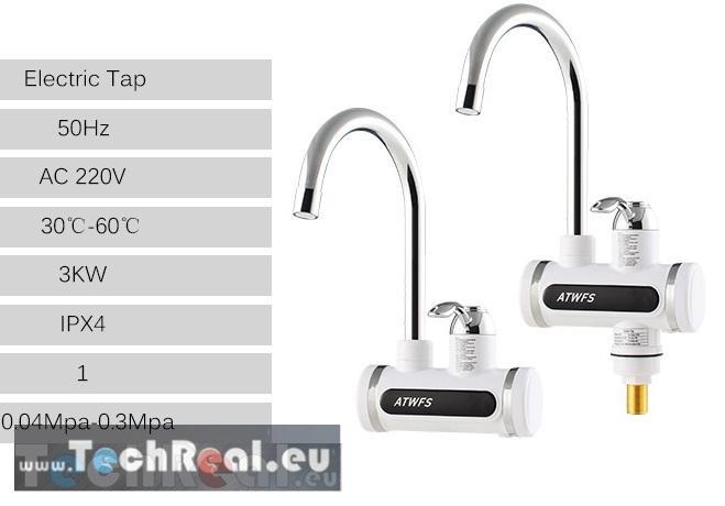 Prietokový ohrievač vody - 2