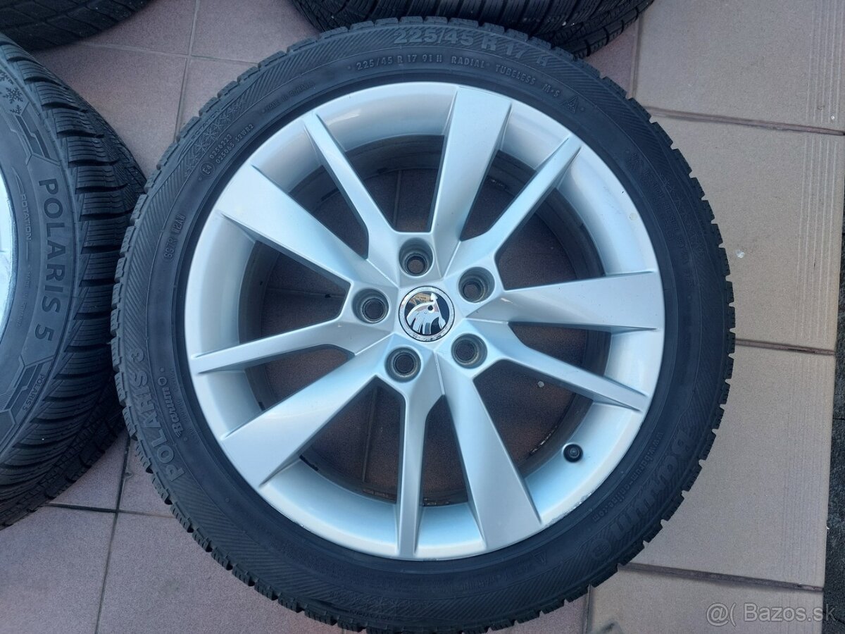 ELEKTRÓNY+PNEUMATIKY ŠKODA TRIUS R17 5X112 - 2