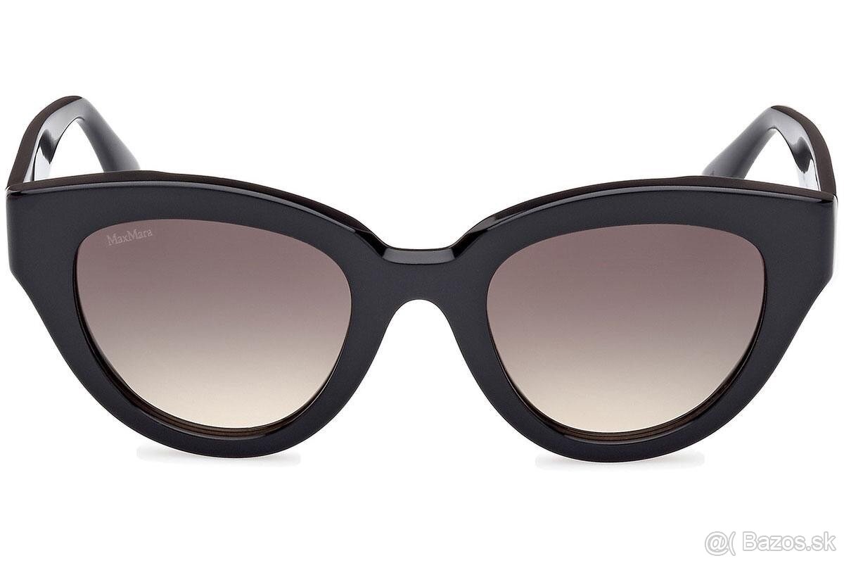 ČIERNE SLNEČNÉ OKULIARE zn.MAX MARA Cat Eye - 2