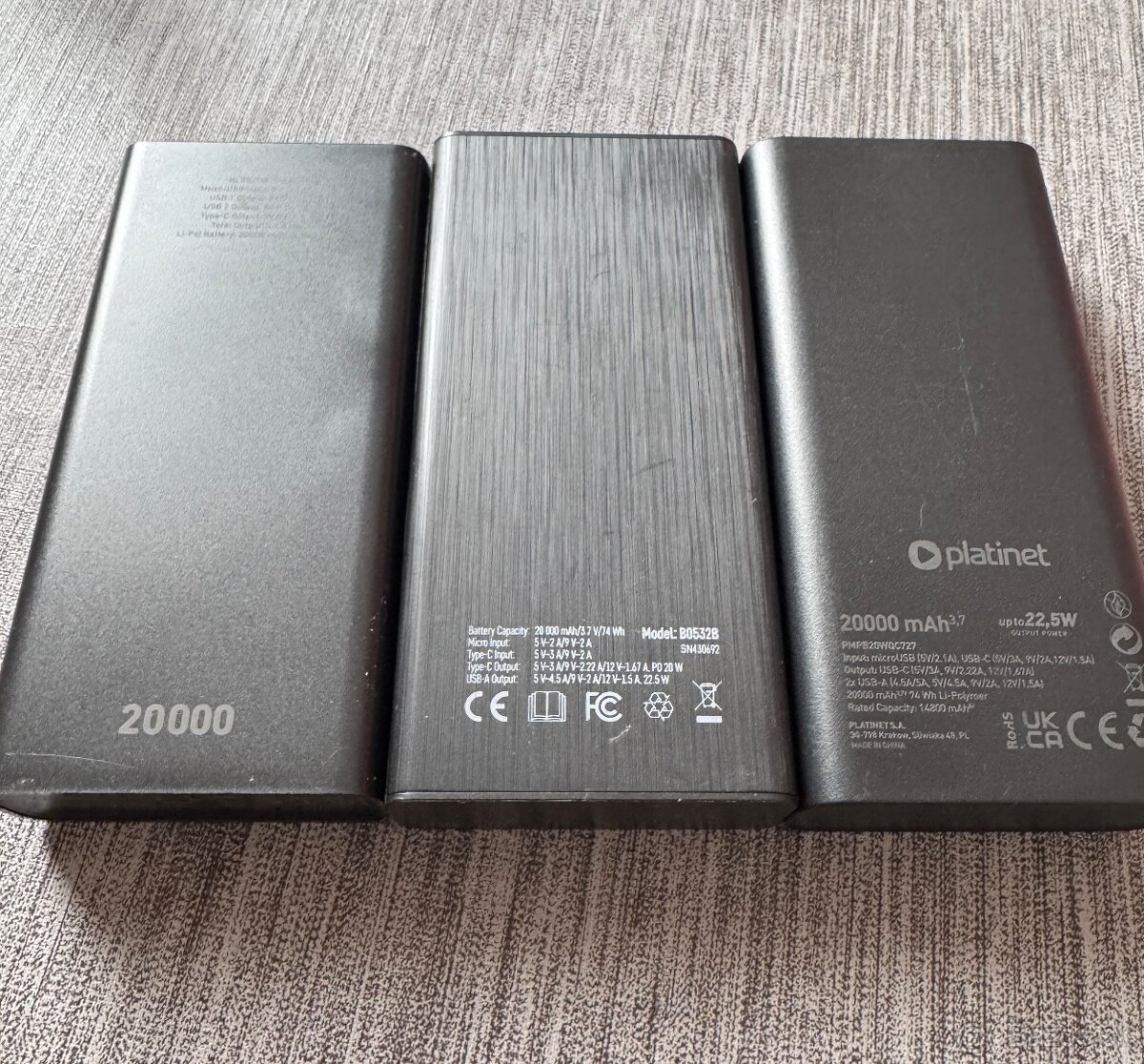Power bank 20000mAh -11€ - 2
