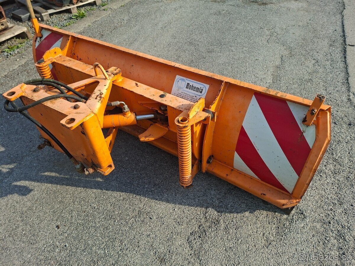 Radlica na sněh čelní otočná multicar - 2