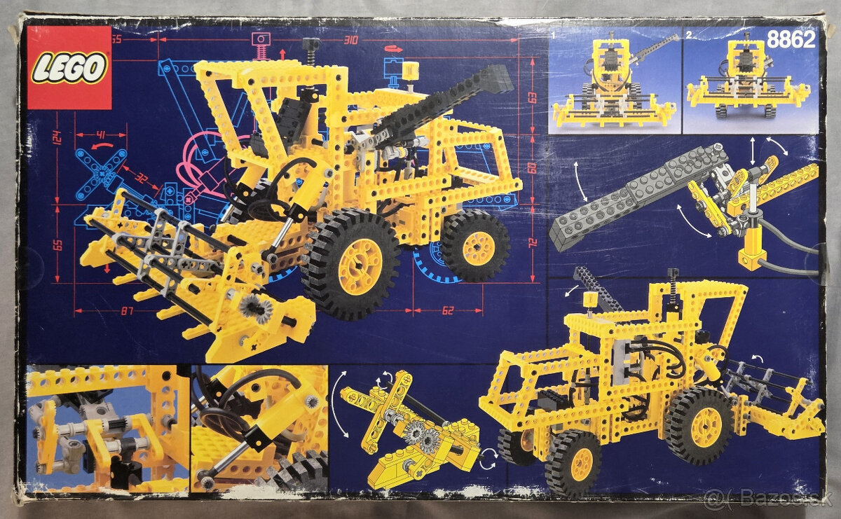 Lego Technic 8862, 80 roky, Na predaj - 2