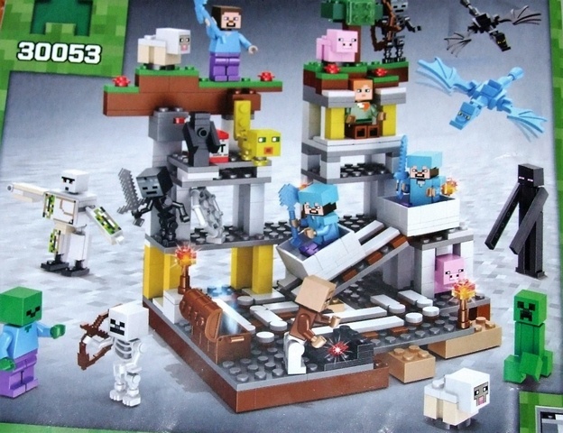 MINECRAFT-Bana+14 ks postaviciek - 2