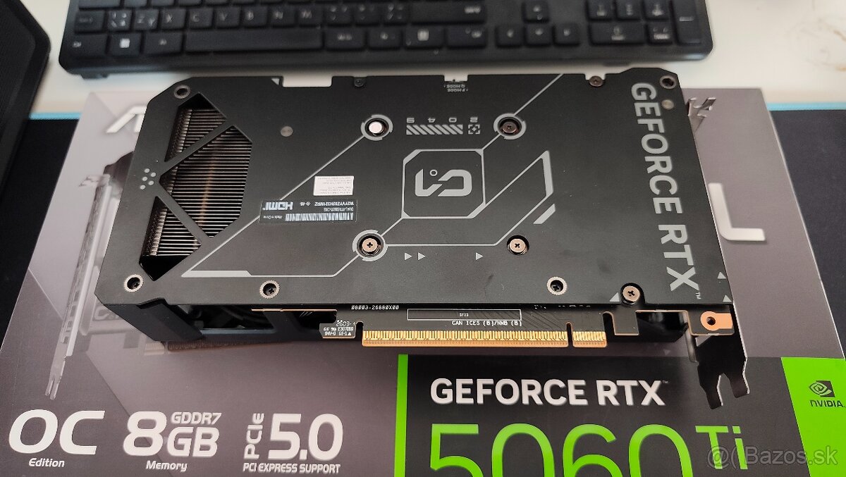 Asus Dual RTX 5060ti OC 8GB - 2