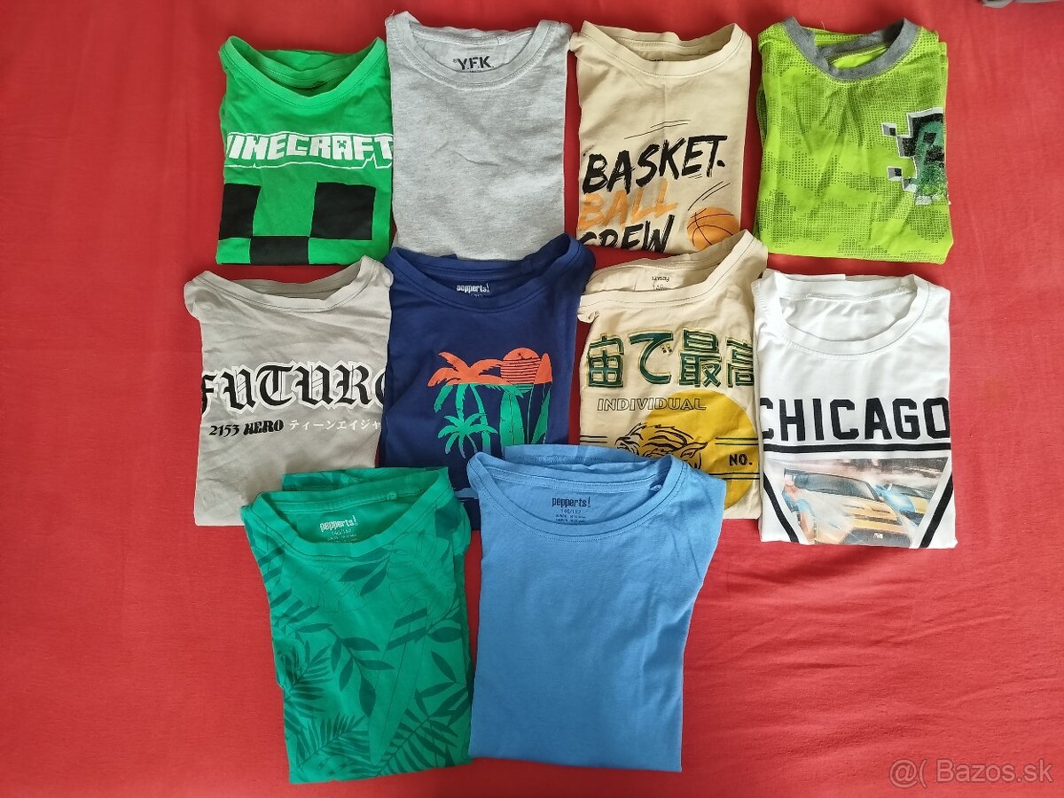 Chlapcenske tricka 146/152 - 2
