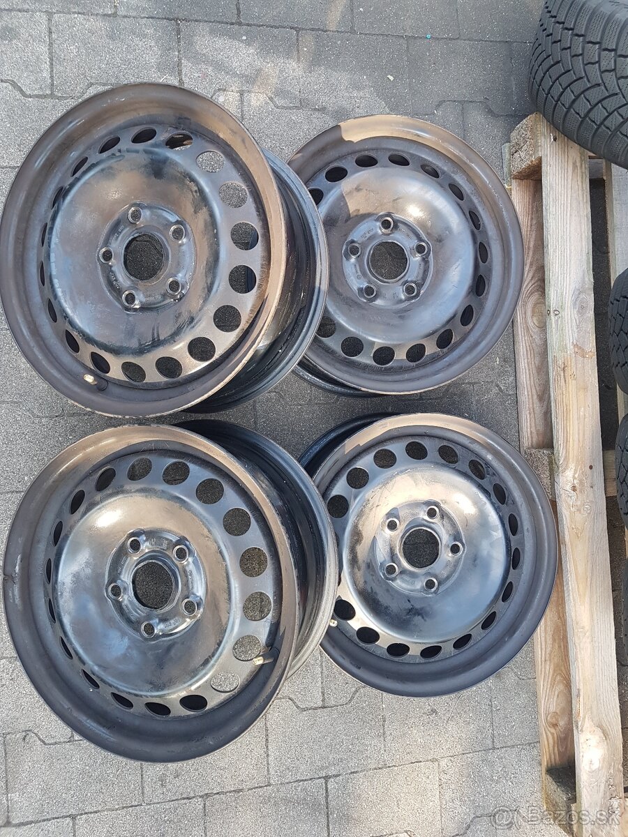 Zimne 195/65R15 disky 5x112 - 2