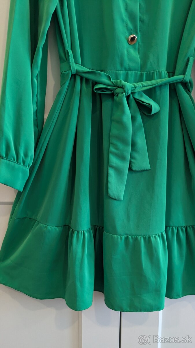New Collection zelené šaty - 2