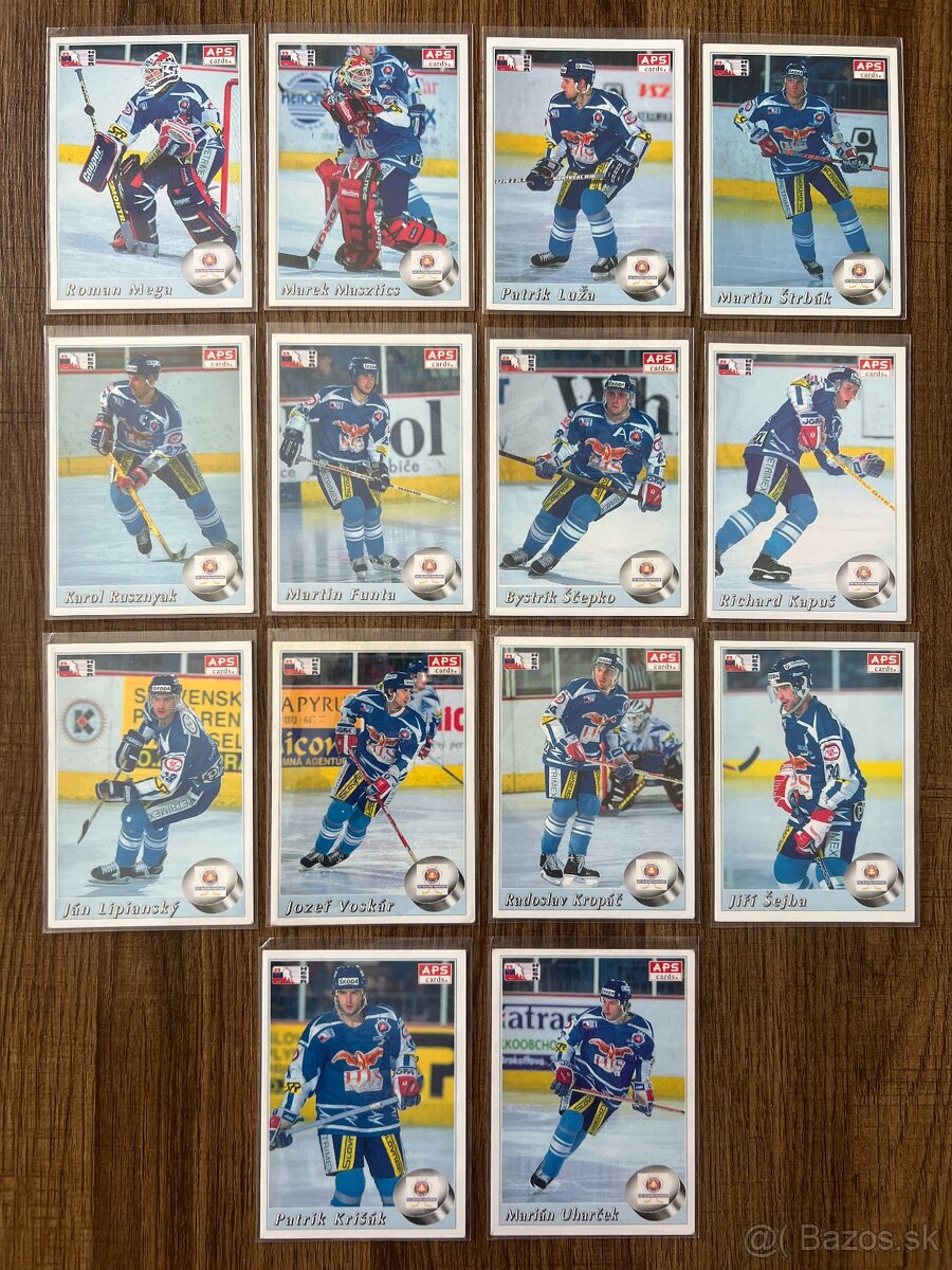 APS karty hokej 95/96 - 2
