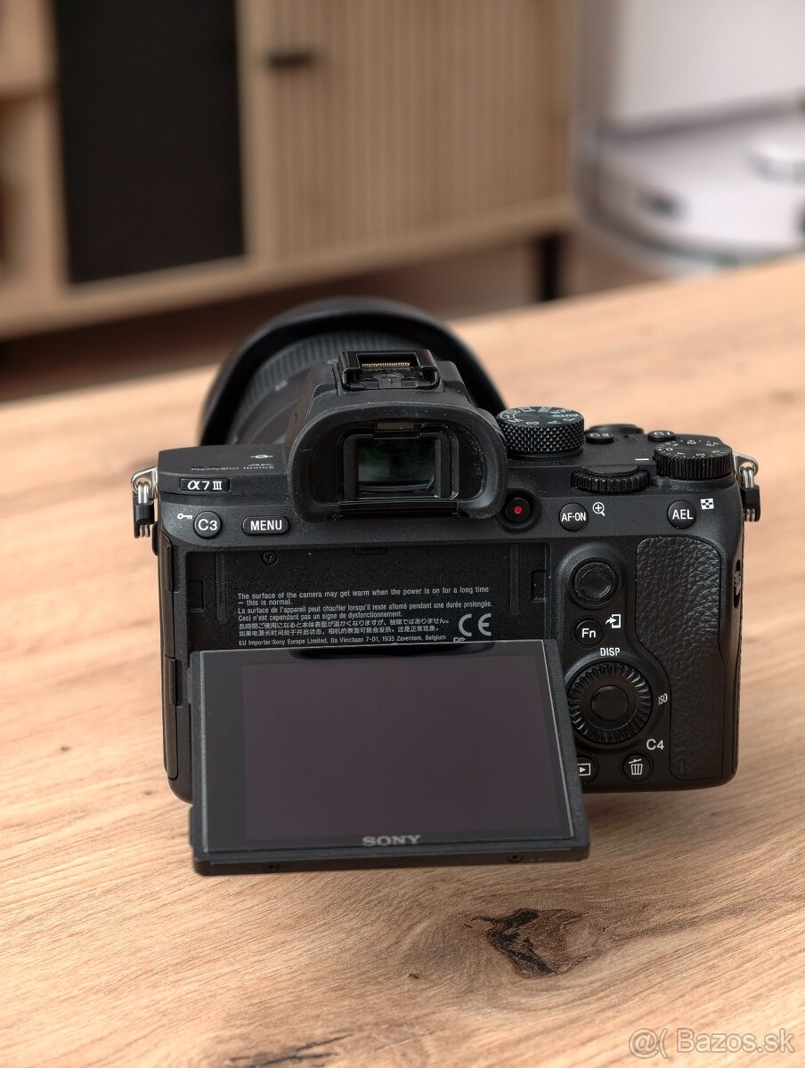 Sony A7 III, 6 objektívov + príslušenstvo. - 2