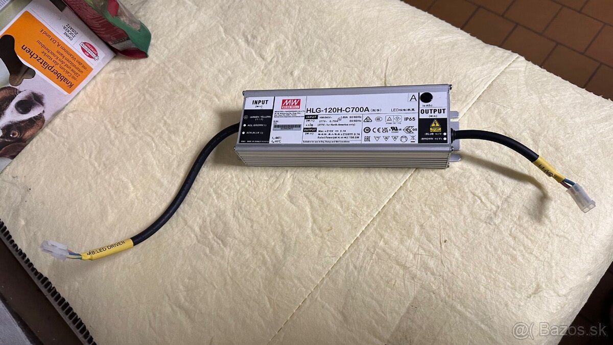 Zdroj AC 240 / 215VDC pro LED - 2