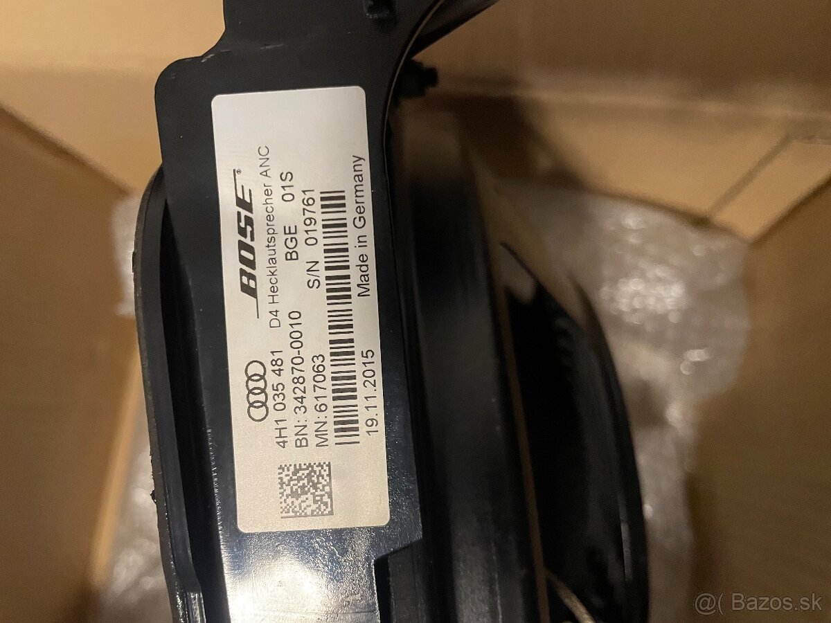 Bose subwoofer Audi a8 d4 - 2