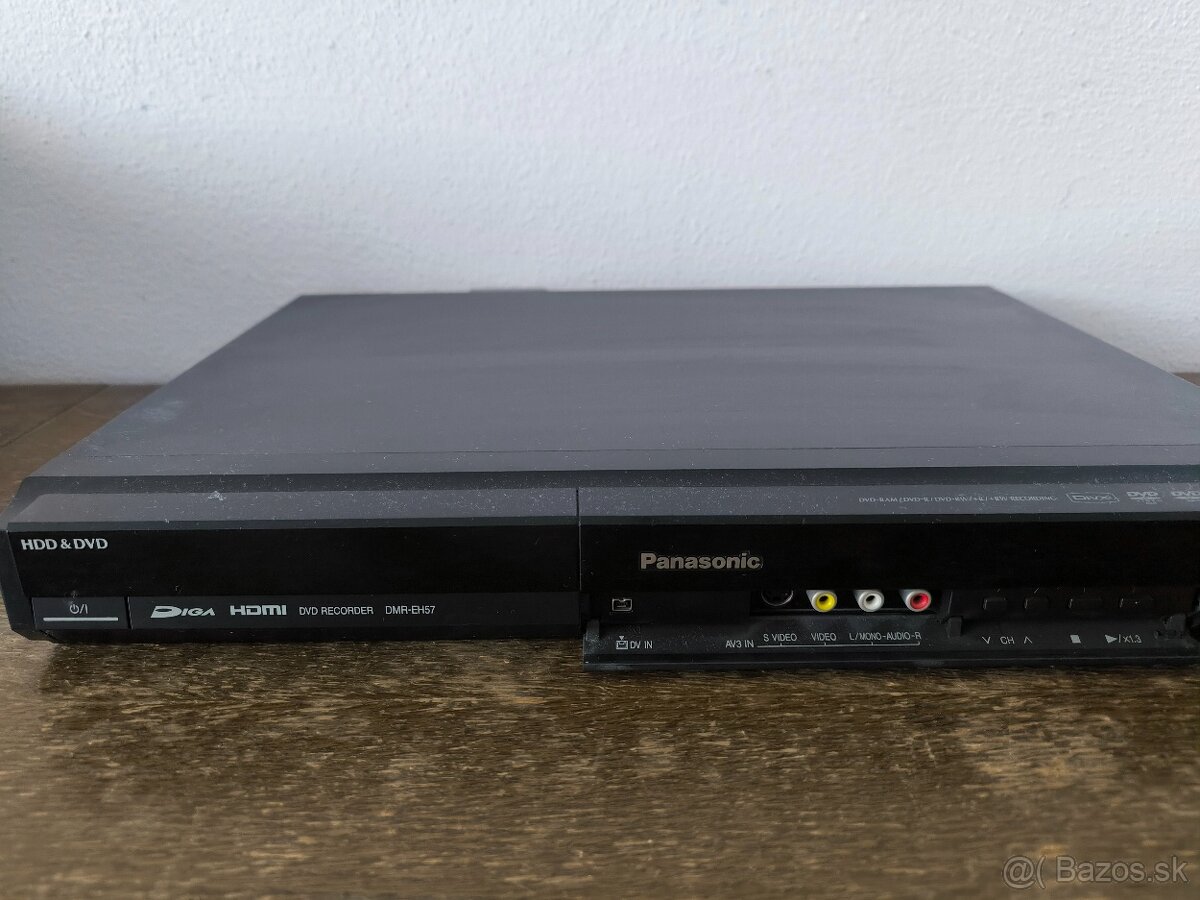 Predám DVD rekordér PANASONIC DMR-EH57 - 2