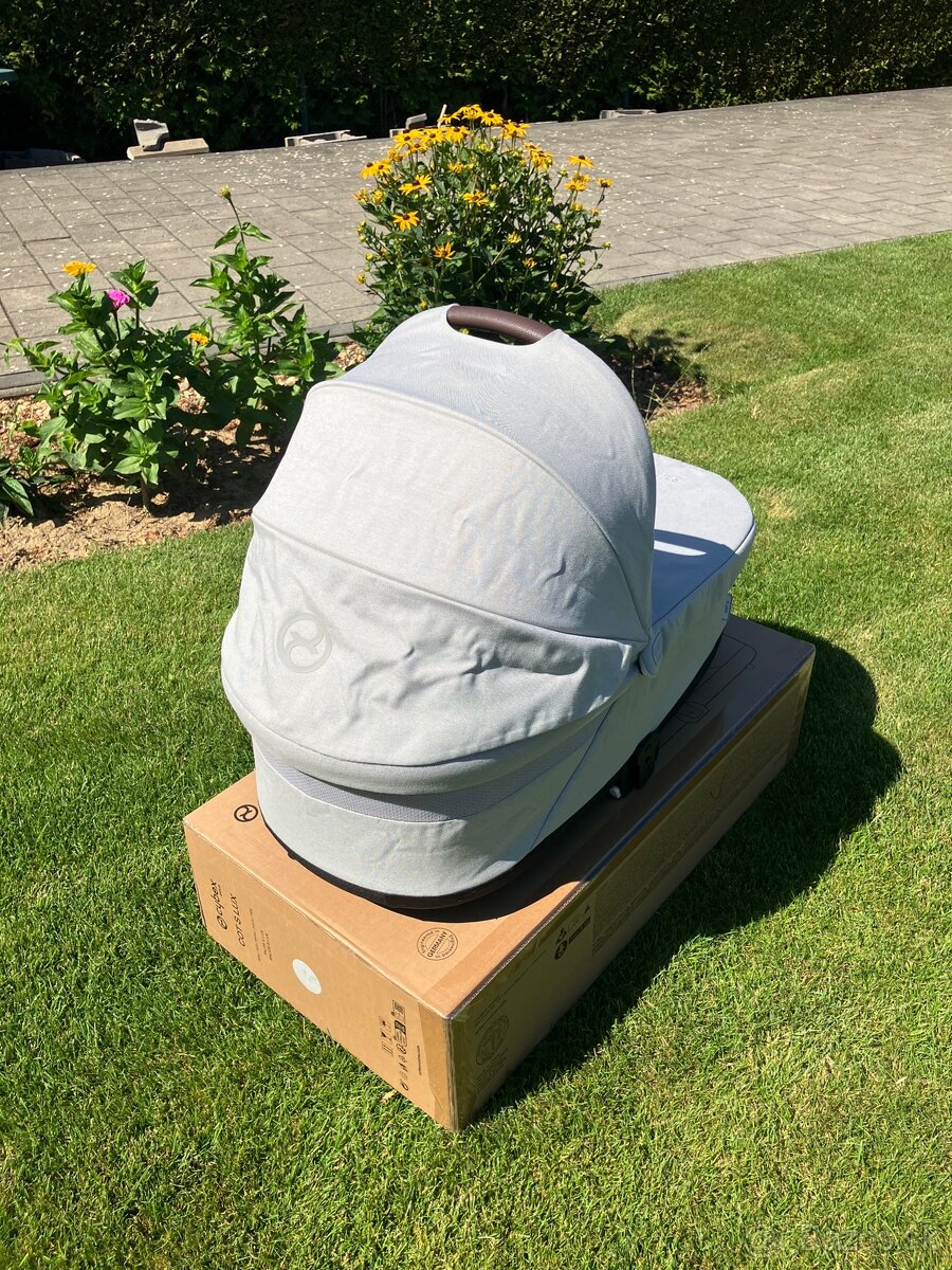 Vanička CYBEX Carry Cot S LUX Stone grey - 2