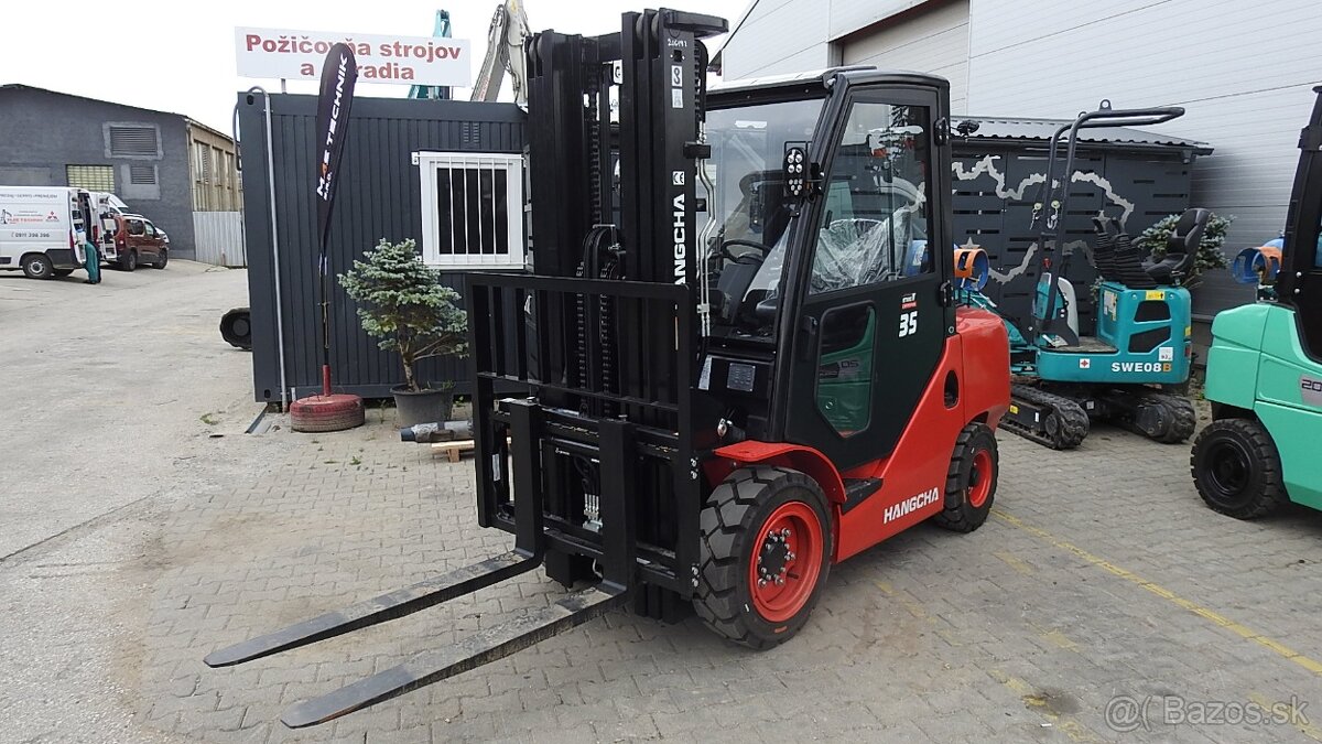 Vysokozdvižný vozík Hangcha CPYD35-XH3F LPG - 2