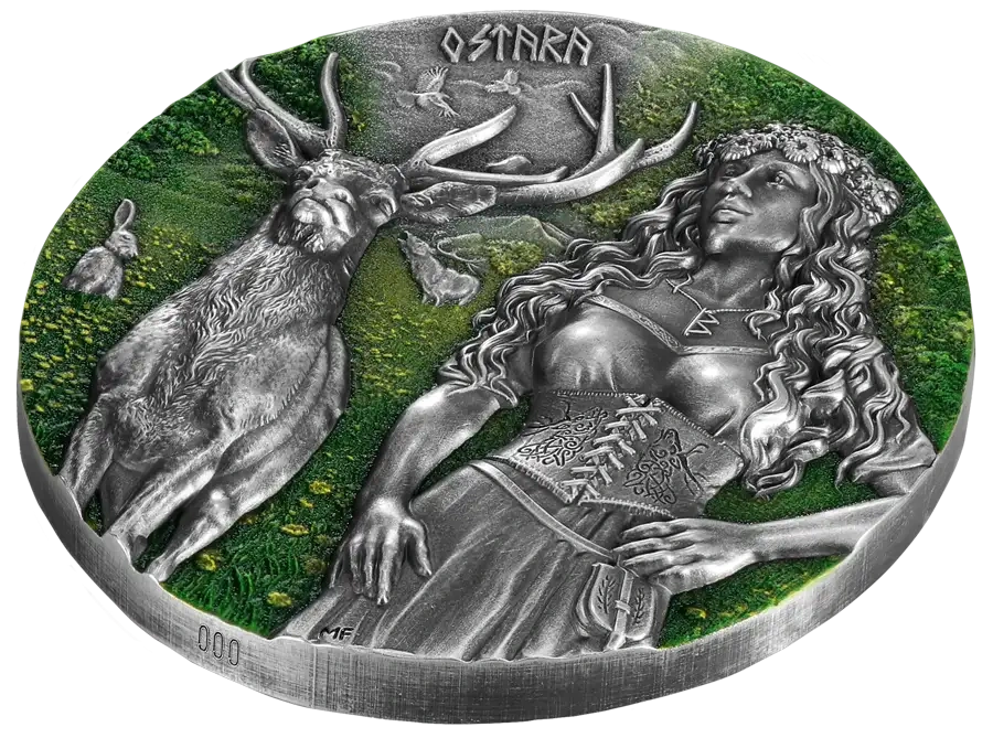 investičné striebro - mince - Ostara - Germania Mint - 2