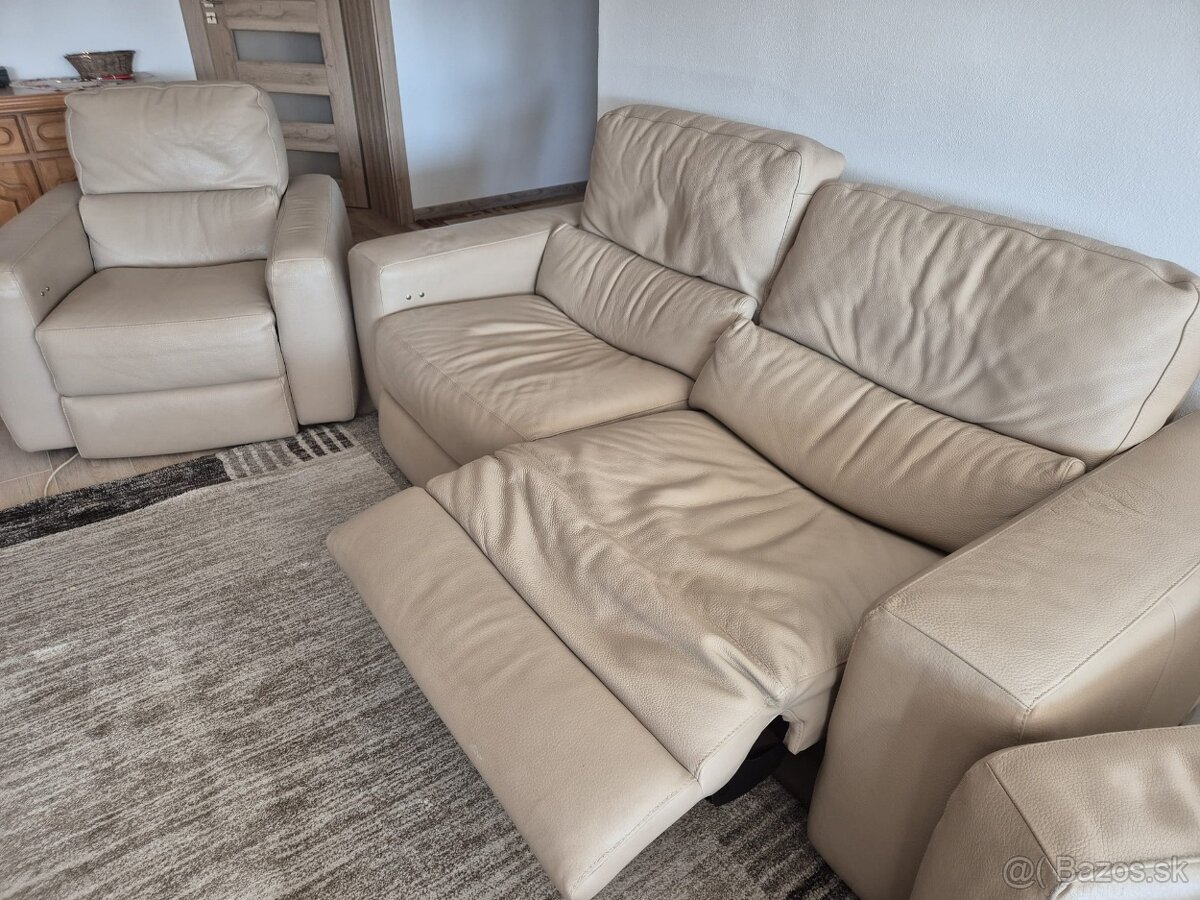 Kožená sedacia súprava - 2