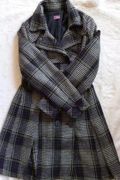 Kabát kockovaný - 2