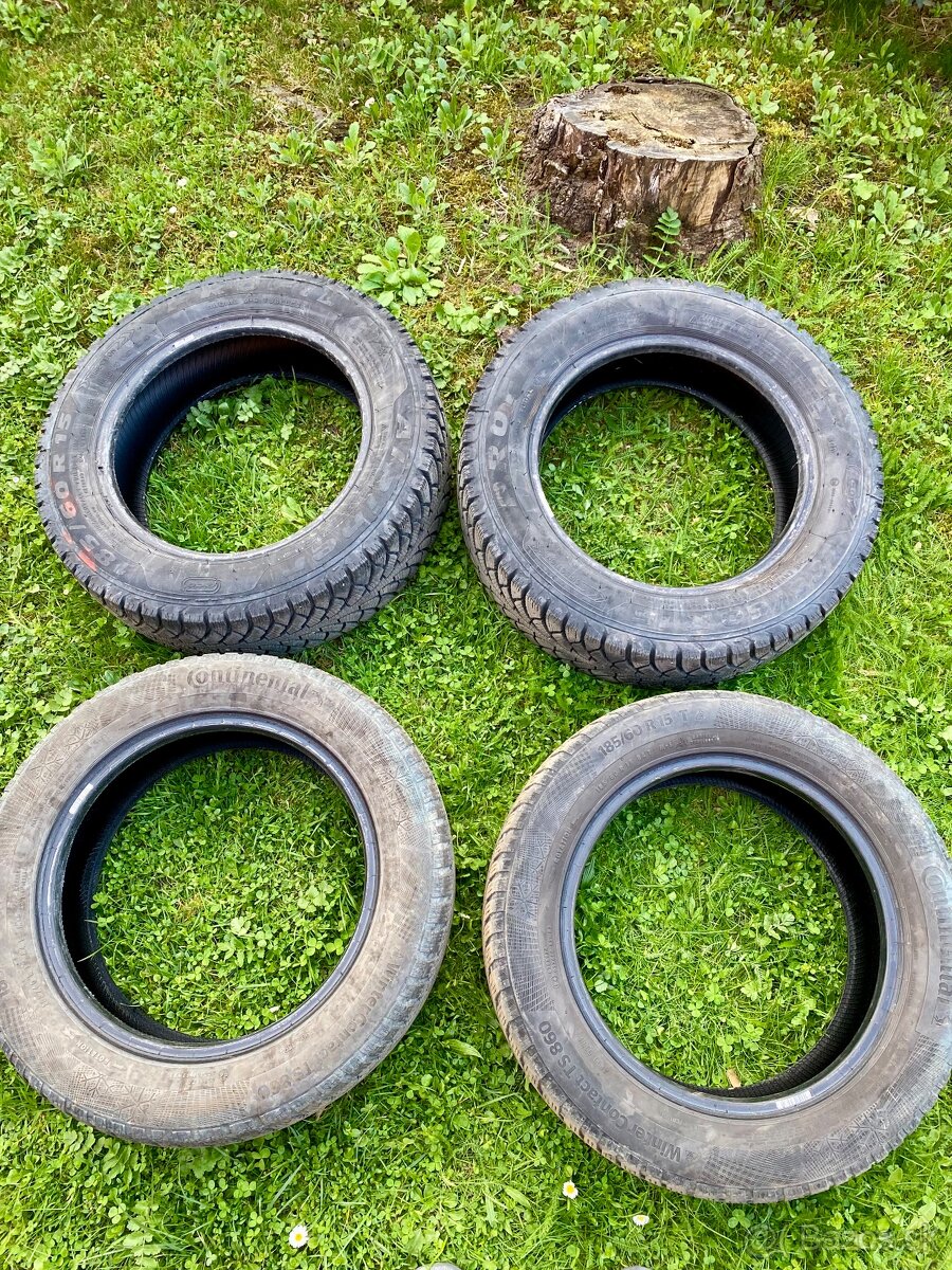 Pneumatiky 185/60 R15 zimne - 2