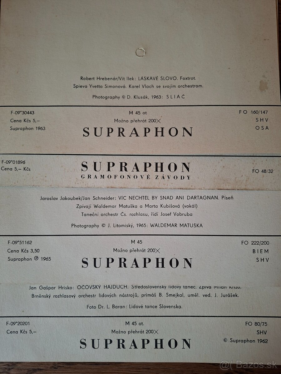 Predám zberateľské platne - 2