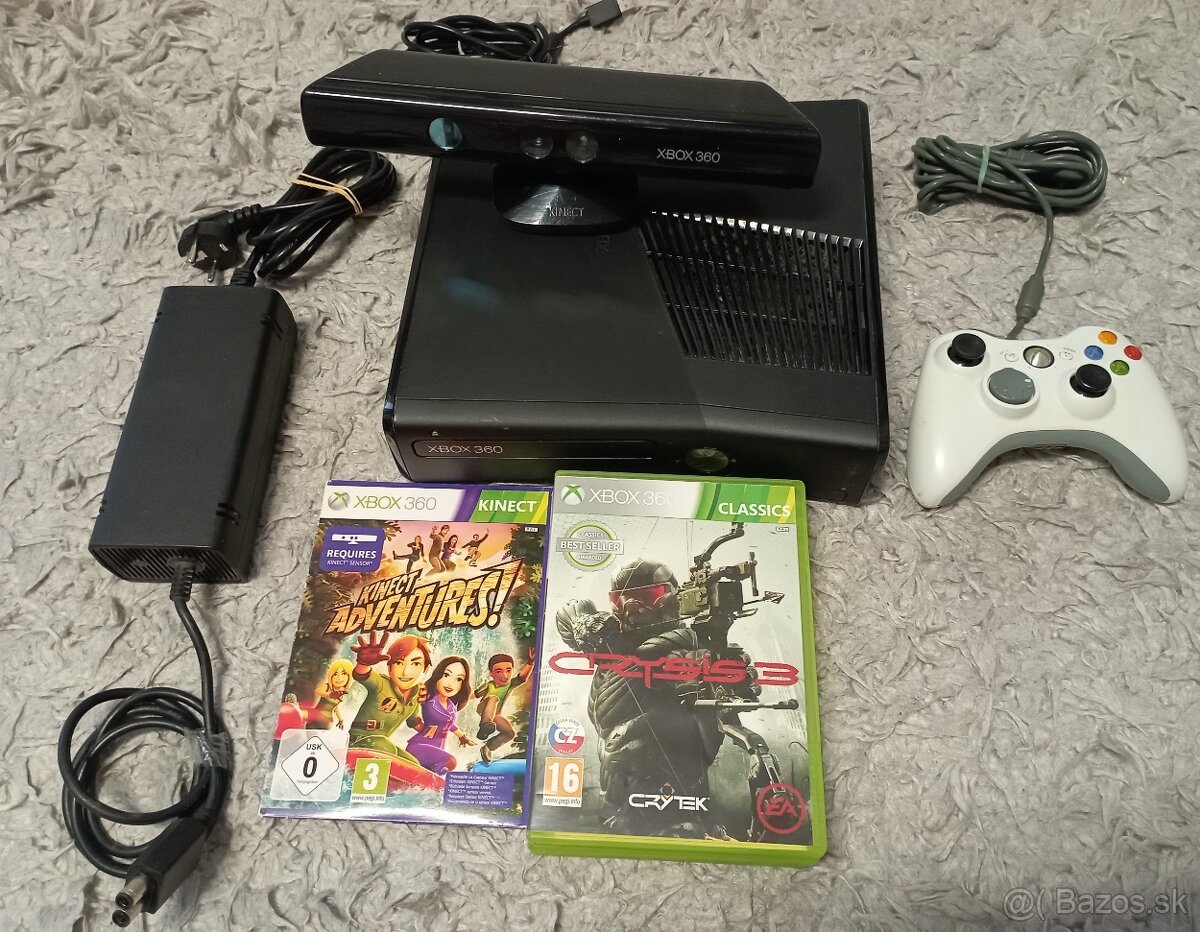 XBOX 360 SLIM 4GB aj s kinectom - 2