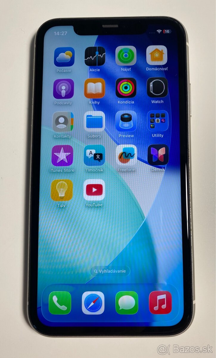 iPhone 11, batéria 84% - 2