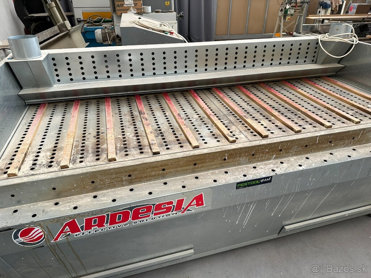 Odsávací stůl pro broušení ARDESIA E 2400 - Brno - 2