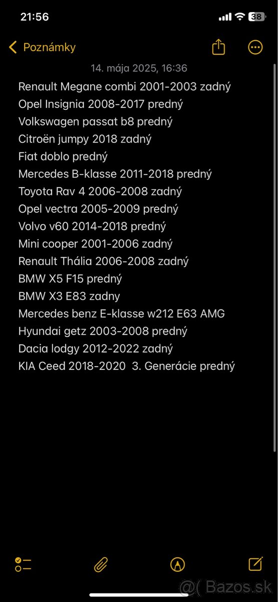 Rôzne narazniky na auta - 2