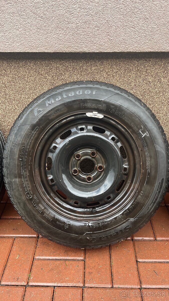 Plechové disky 5x100 r14 - 2