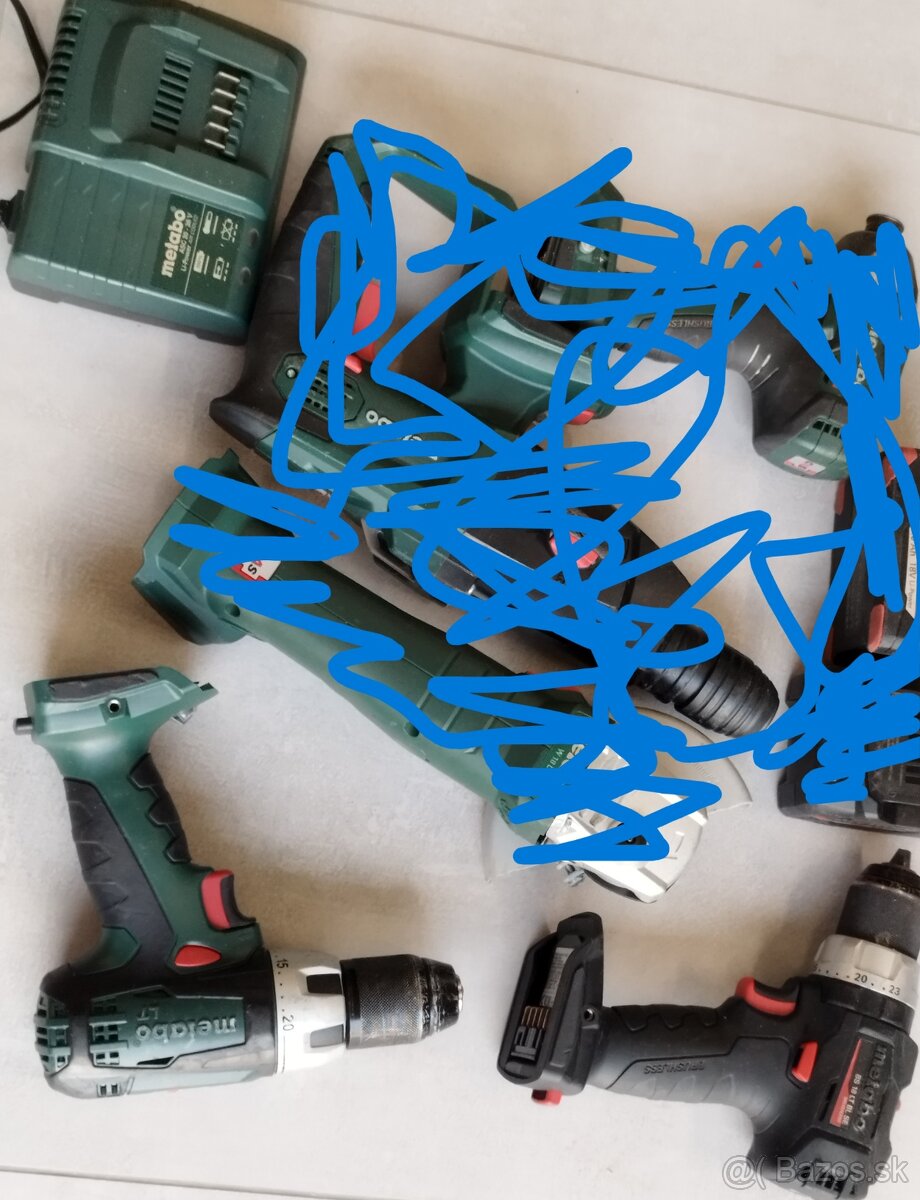 Metabo aku naradie 18v top stav - 2
