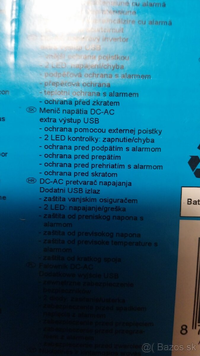 Predam menič napätia na 24V. - 2