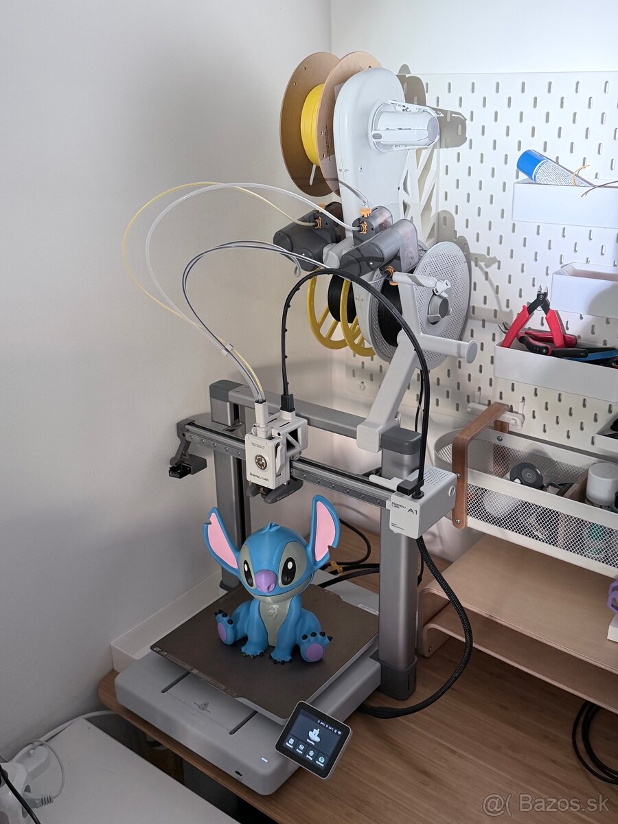 Predám 3D tlačiareň Bambu Lab A1 s AMS Lite - 2