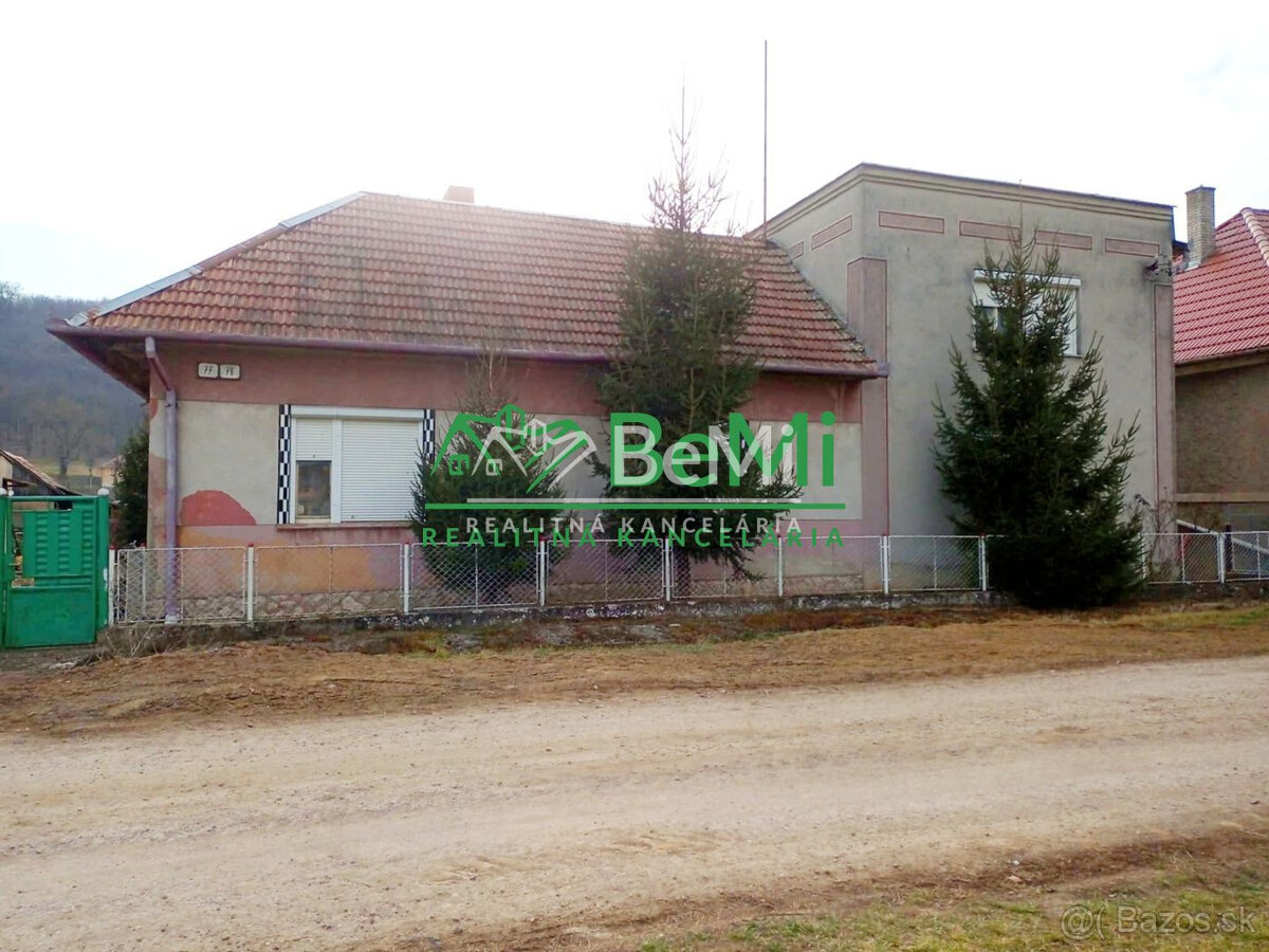 Predaj dvojgeneračného rodinného domu - Sazdice( 018-12-HEKA - 2