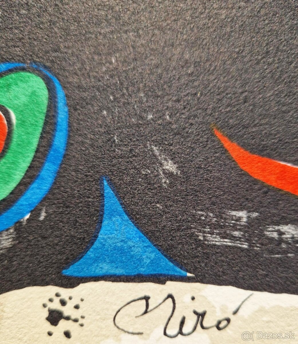 JOAN MIRO - Escultor Great Britain (Litografia) - 2