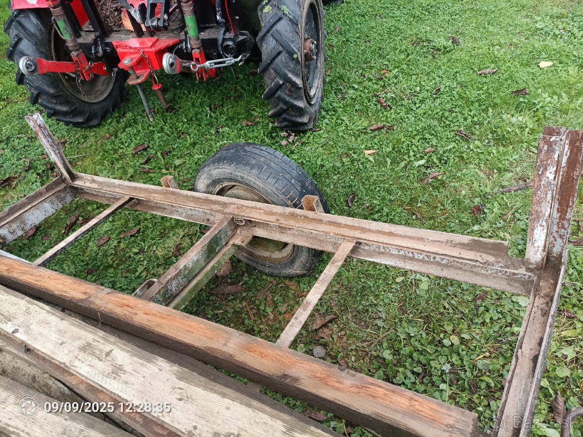 Vlečka za malotraktor - 2