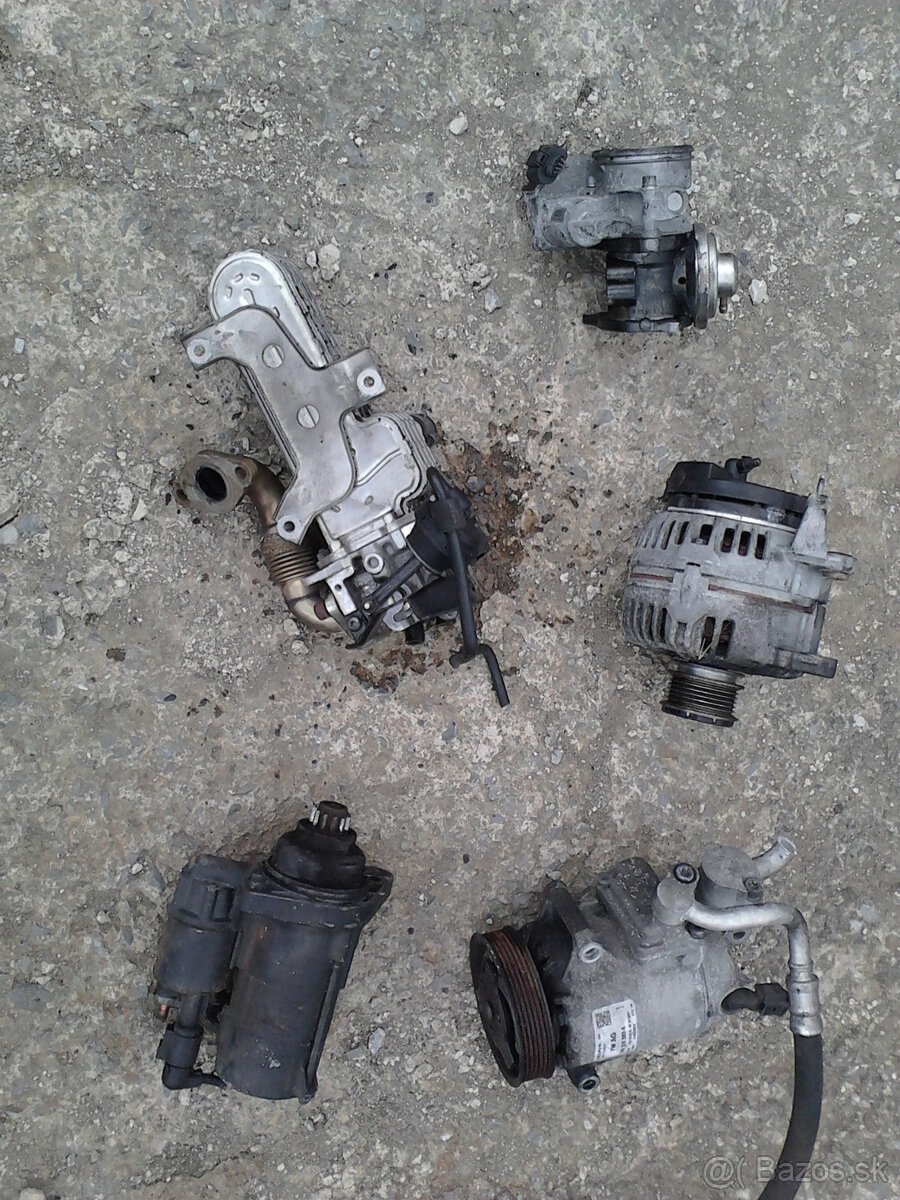 starter, klima, alternator, filter, 1,6 TDI fabia 2 škoda - 2