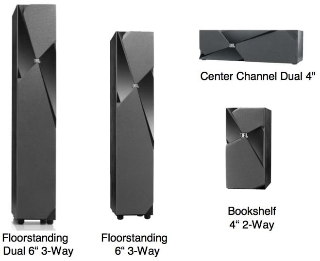 JBL Studio 190 5.0 domace kino - 2