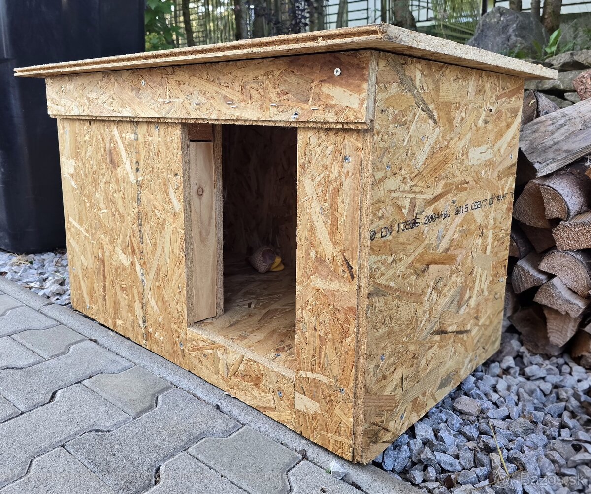 Zateplená búda pre psa – nová, kvalitná a pohodlná - 2