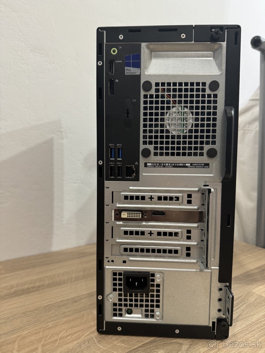 Herné pc Dell optiplex 3050, i5, GT 1030, SSD - 2