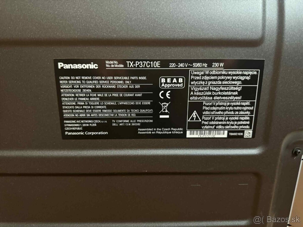 TV Panasonic TX-37C10e - 2