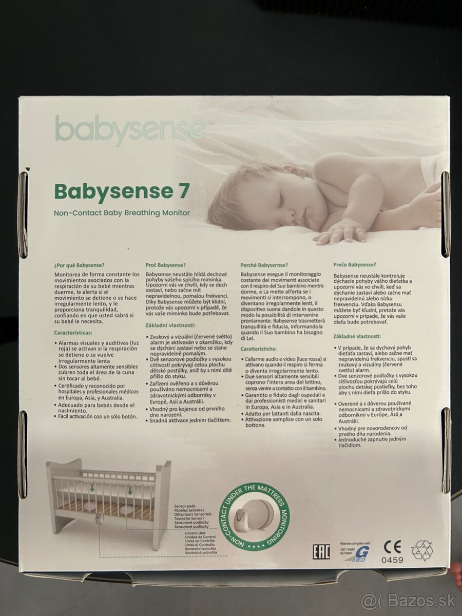 Monitor dychu Babysense 7 - 2