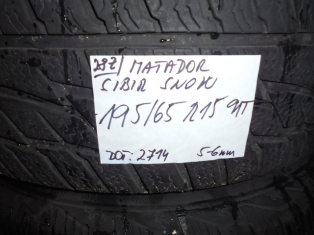 Matador MP92 Sibir Snow 195/65 R15 č.28z+L - 2