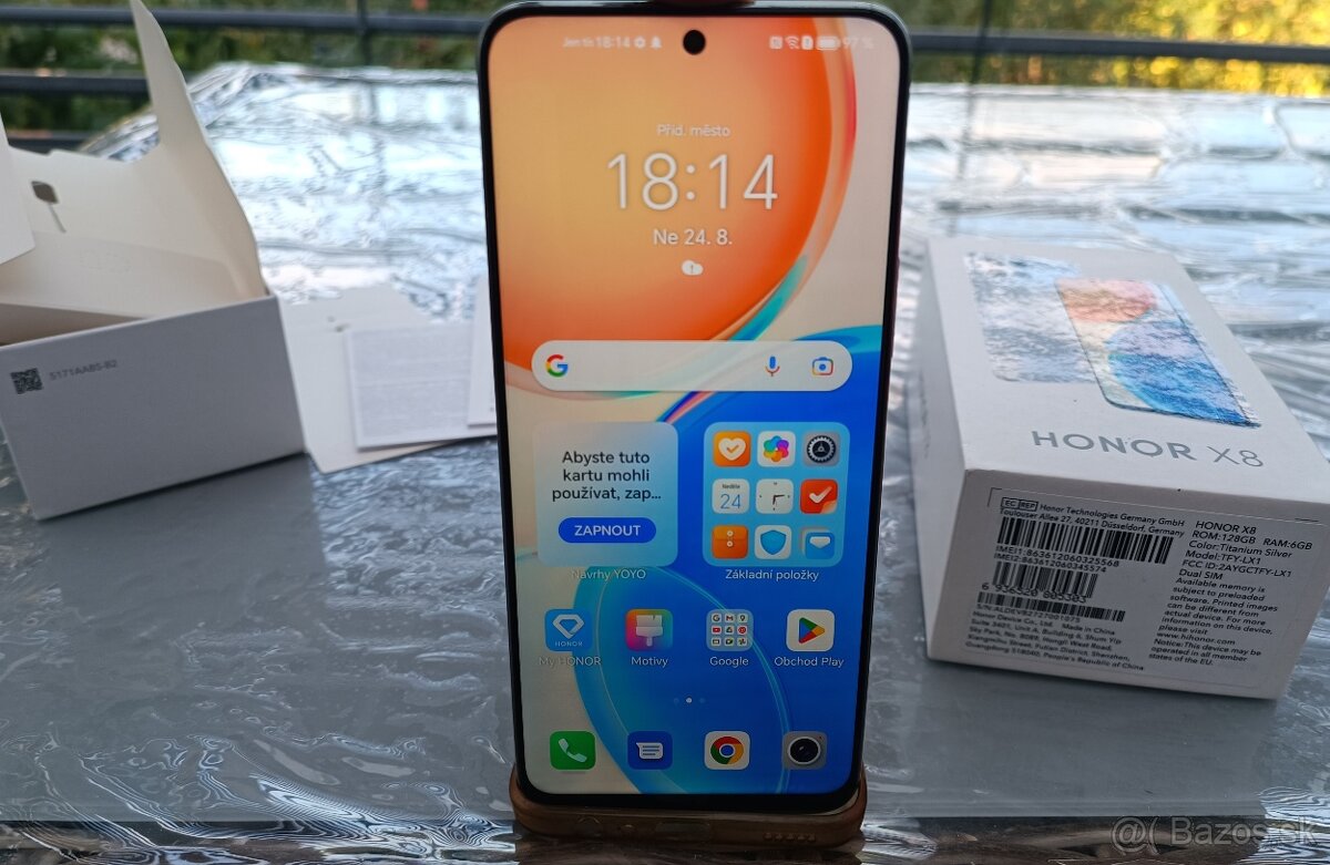 Mobilní telefon Honor X8 6GB + 2GB RAM / 128GB / Android 13 - 2