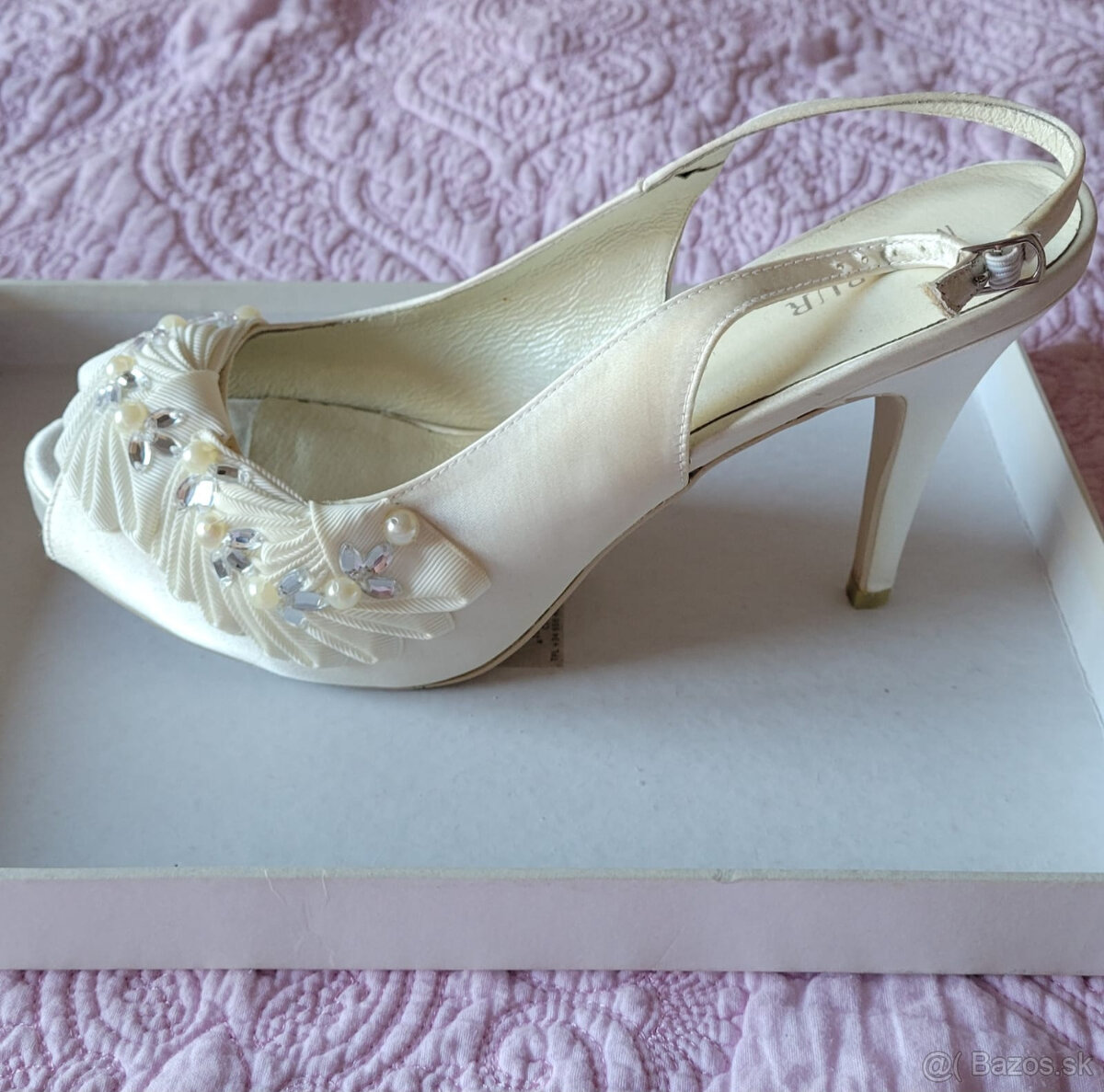 svadobná dámska obuv - 2