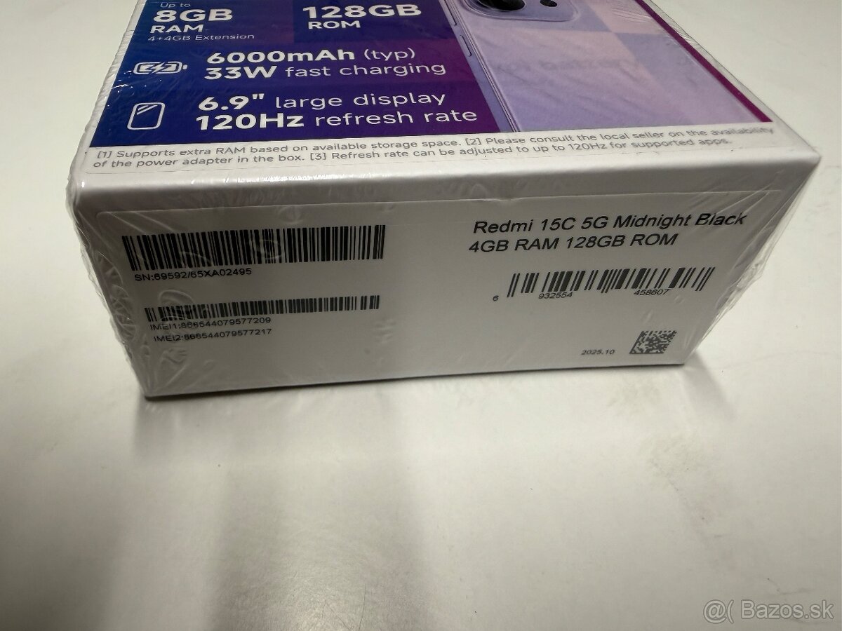 Xiaomi Redmi 15C – nový - 2