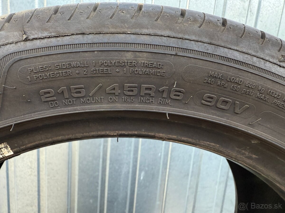 Letné pneumatiky Goodyear 215/45 R16 - 2