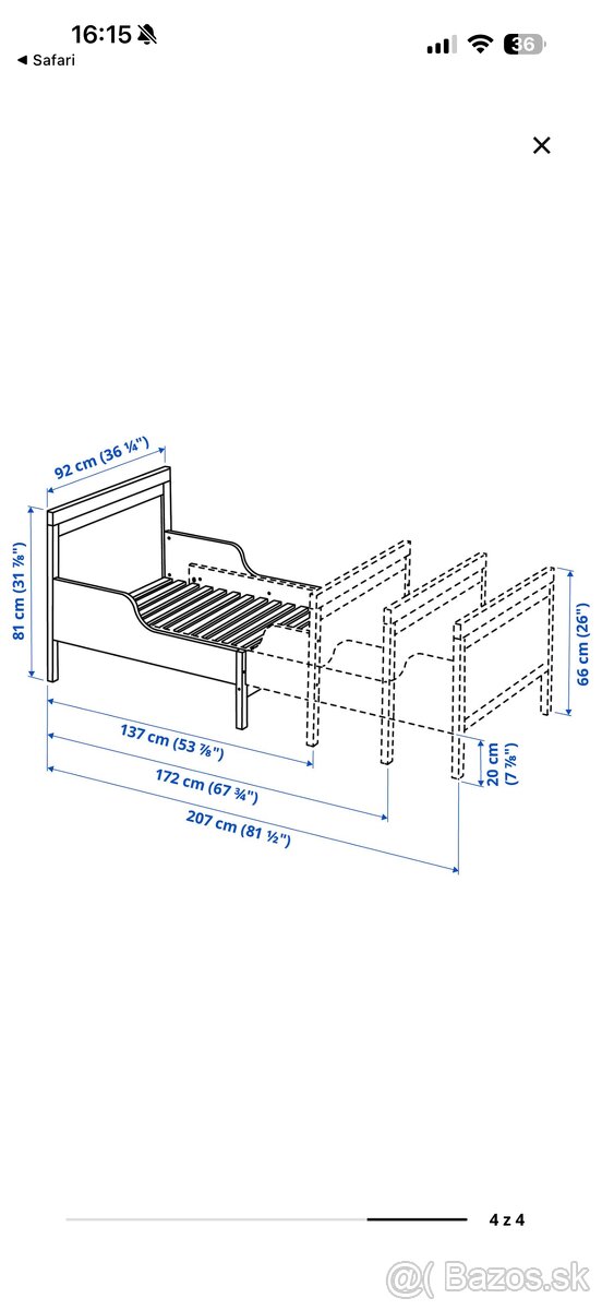 Postel IKEA SUNDVIK - 2