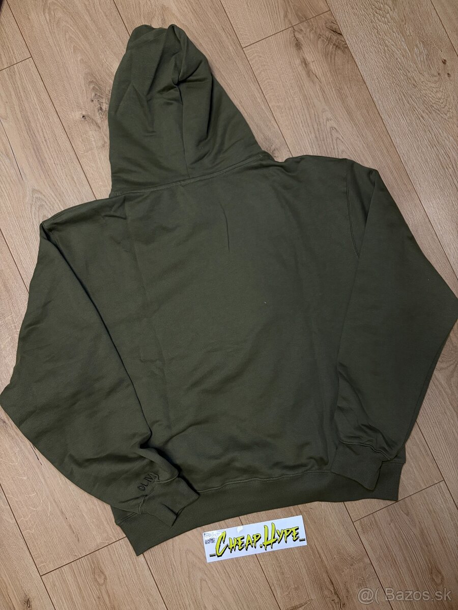 Broken Planet Basics Olive Green Hoodie - 2