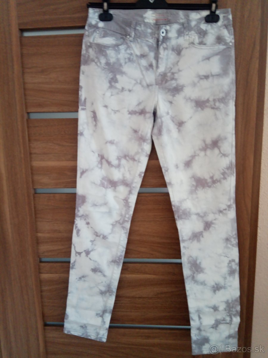 Nohavice Esprit, pulóver Esprit, džínsová bunda - 2