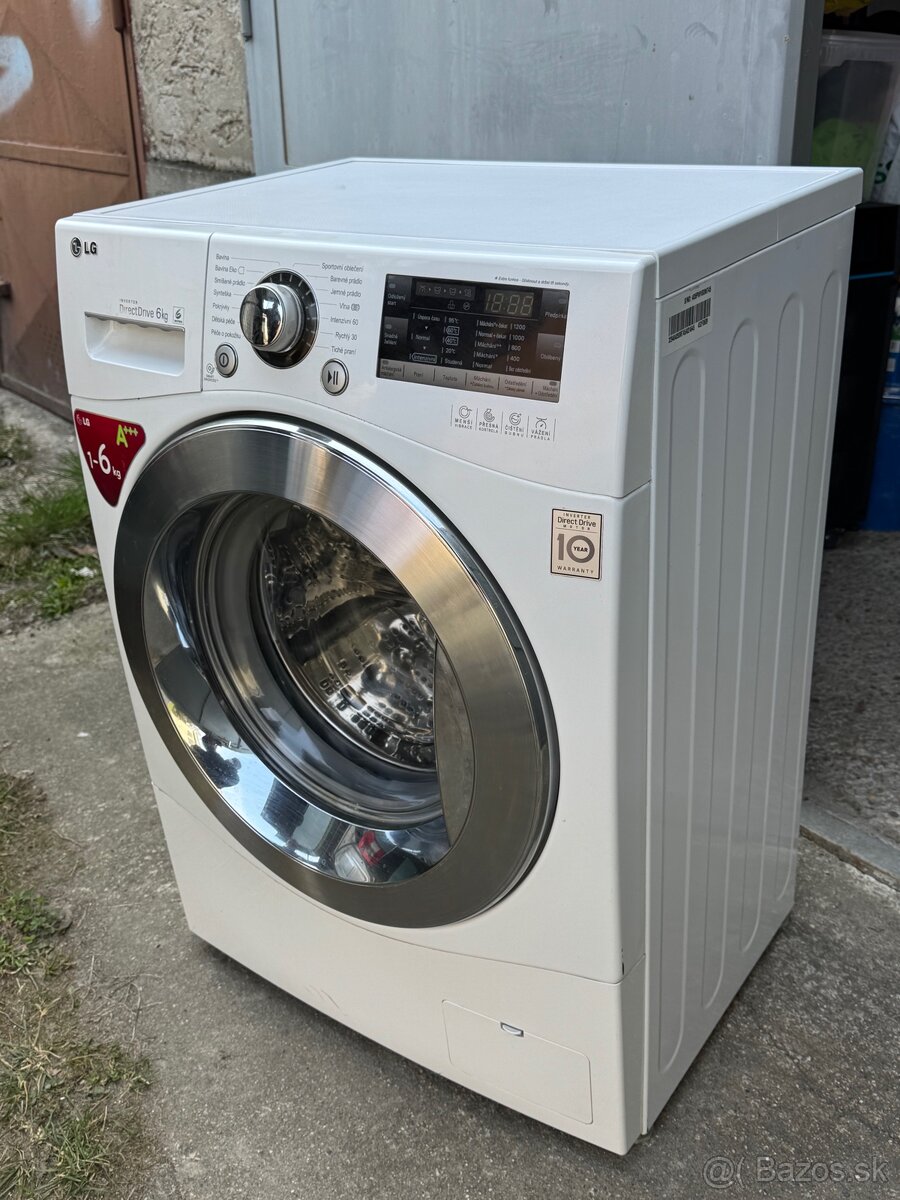 Práčka LG 6kg A+++ - 2